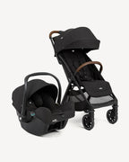Joie Pact Pro Lightweight Stroller & i-Snug 2 Car Seat Travel System-Stroller Features (One Hand Fold, Upto Upto 22 Kg)-Car Seat Features (Adjustable Headrest, Upto 13 Kg)-Shale