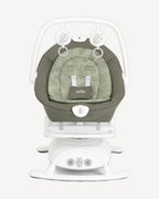 Joie Sansa 2 in 1 Baby Bouncer & Rocker-3 Position Recline-Multi Motion Soother Sways Side to Side-With Toy Bar & Two Plush Toys-For 0 to 9 Kg-Palm