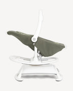 Joie Sansa 2 in 1 Baby Bouncer & Rocker-3 Position Recline-Multi Motion Soother Sways Side to Side-With Toy Bar & Two Plush Toys-For 0 to 9 Kg-Palm