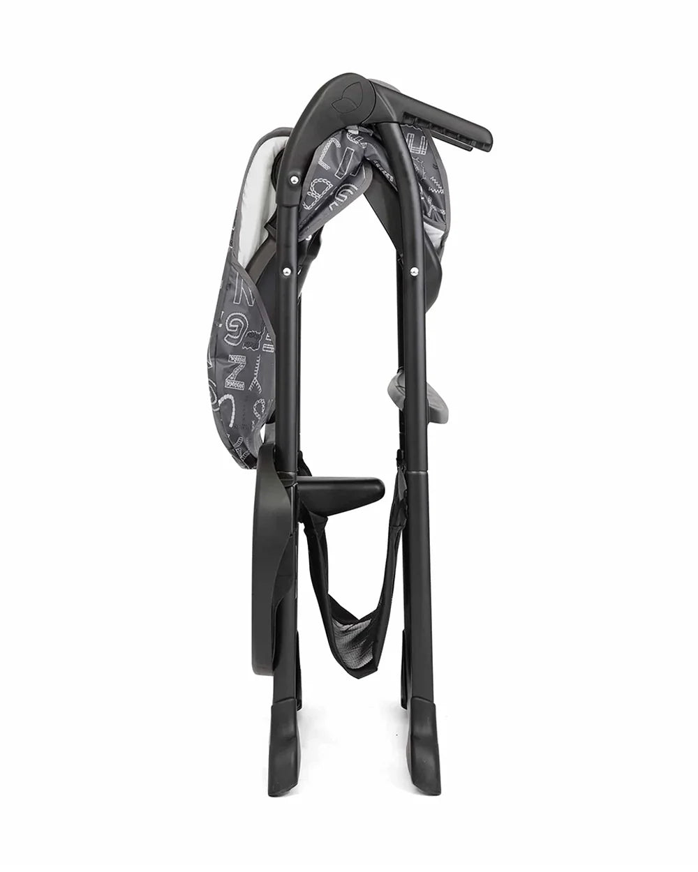 Joie Mimzy Snacker Baby High Chair-One Hand Quick Compact Fold-Streamlined Design-6M to 3Y (Upto 15Kg)-ABC Charcoal