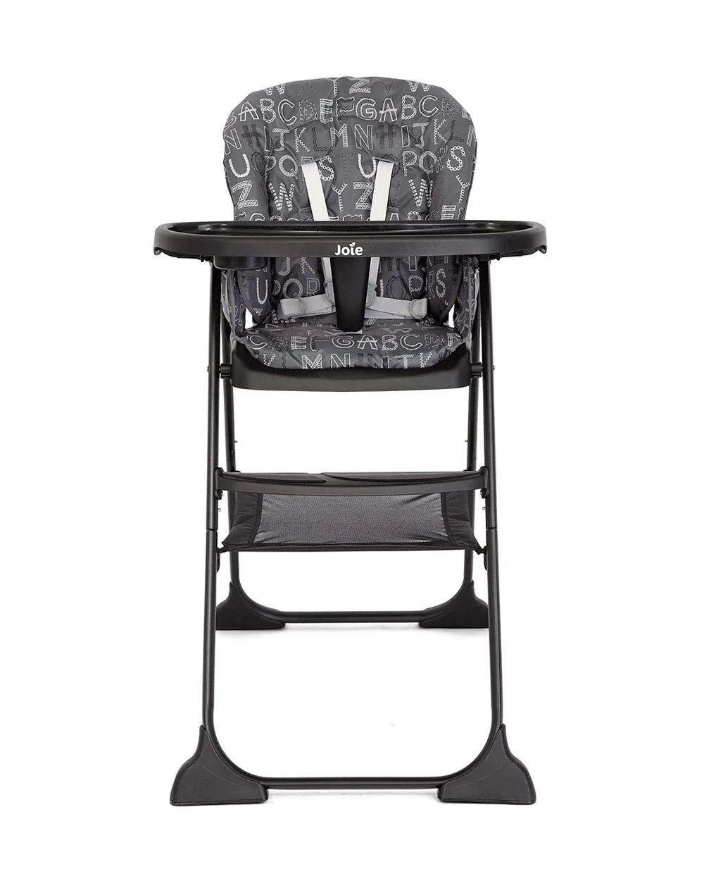 Joie Mimzy Snacker Baby High Chair-One Hand Quick Compact Fold-Streamlined Design-6M to 3Y (Upto 15Kg)-ABC Charcoal