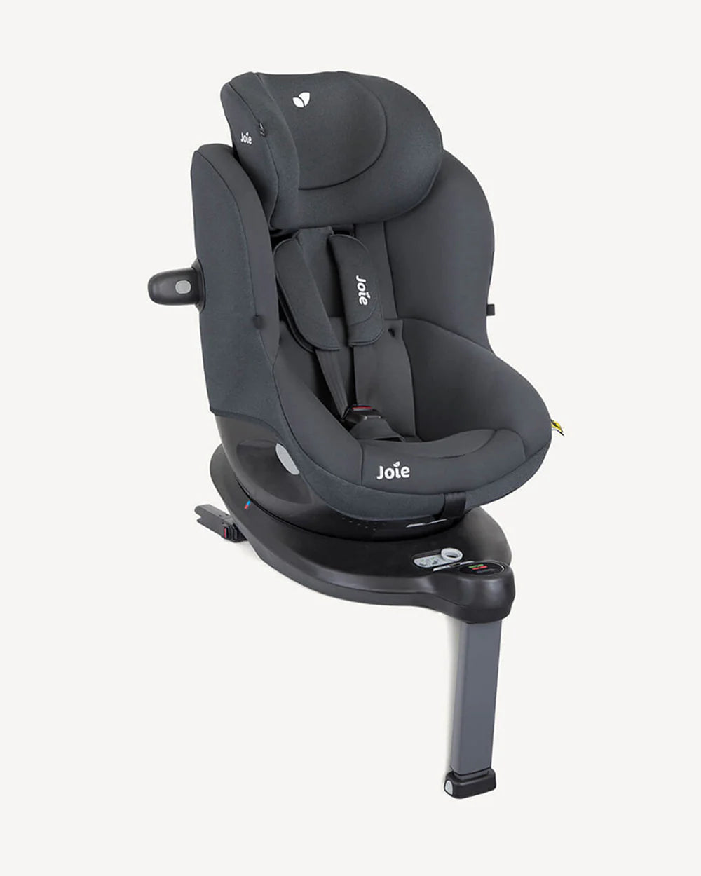 Joie i-Spin 360 Baby Car Seat-Convertible-(Front & Rear Facing)-6 Positions Recline-360 Degrees Rotation-2 Years Warranty-For 0 to 4Y (Upto 19 Kg)-Moonlight