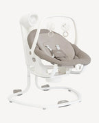Joie Serina 2in1 Baby Swing & Rocker-6 Swing Speeds-3 Positions Recline-With Toy Bar-2 Years Warranty-For 0 to 9 Kg-Walnut