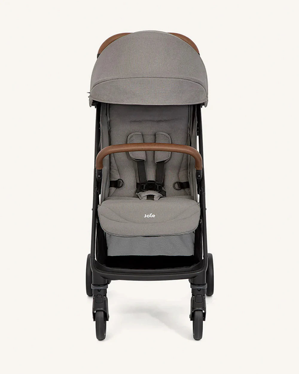Joie Pact Pro Lightweight Stroller & i-Snug 2 Car Seat Travel System-Stroller Features (One Hand Fold, Upto Upto 22 Kg)-Car Seat Features (Adjustable Headrest, Upto 13 Kg)-Pebble