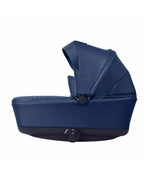 Leclerc Bassinet with 3 Position Recline-Compact Fold-Compatible with all Leclerc Strollers-Adapters Included-For 0 to 6M-Blue
