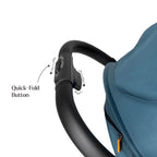 Loopie Hop Travel Friendly Stroller Blue Jade