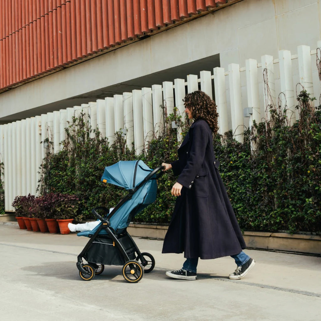 Loopie Hop Travel Friendly Stroller Blue Jade