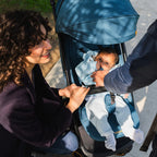 Loopie Hop Travel Friendly Stroller Blue Jade