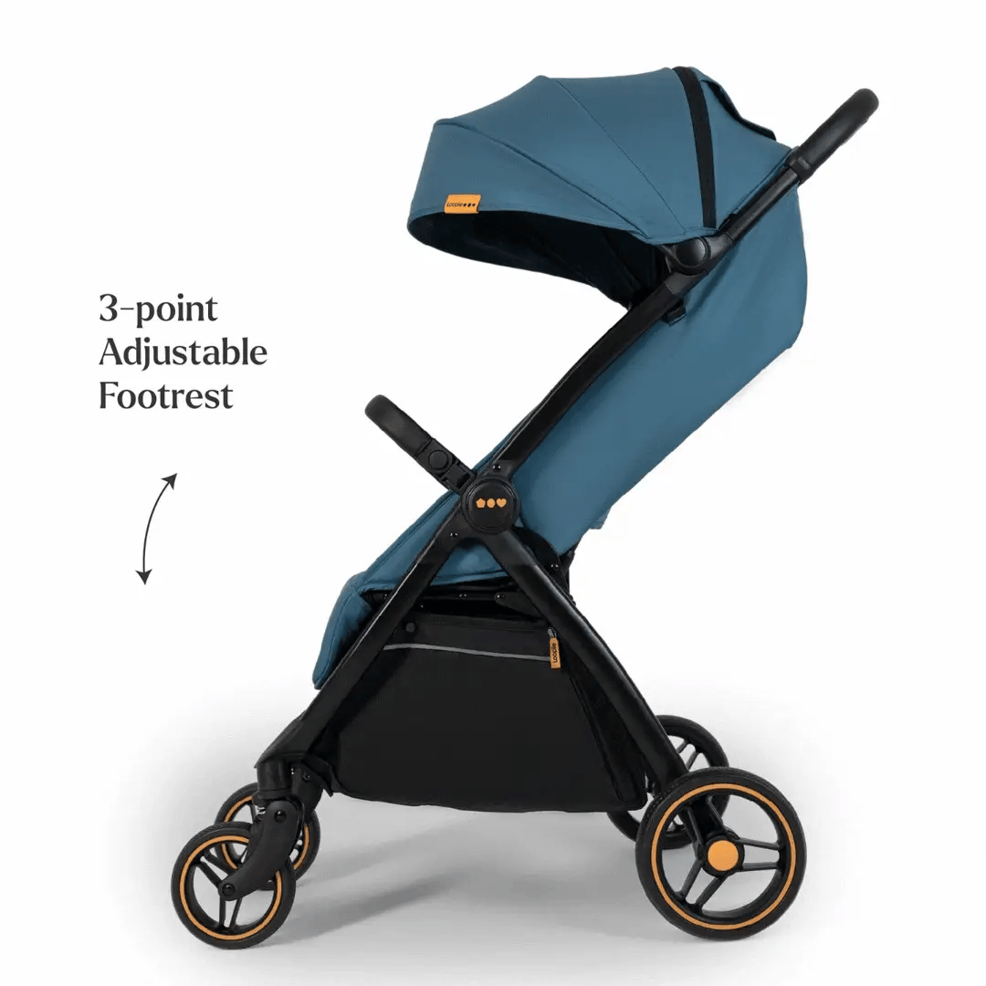 Loopie Hop Travel Friendly Stroller Blue Jade