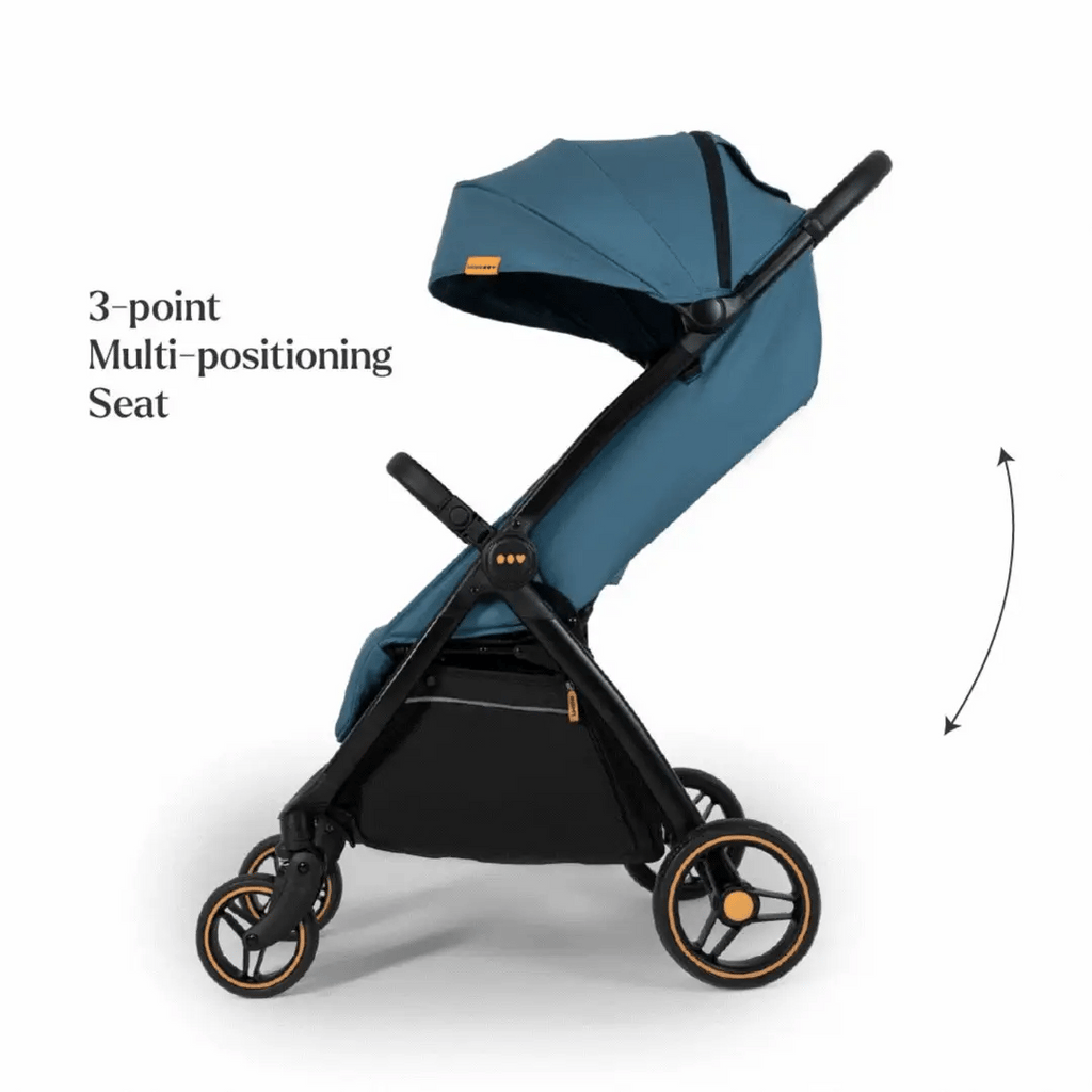 Loopie Hop Travel Friendly Stroller Blue Jade