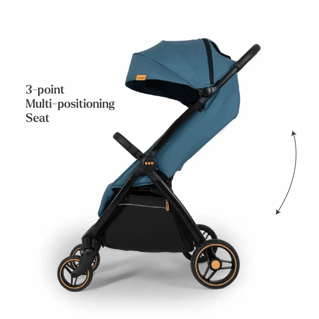 Loopie Hop Travel Friendly Stroller Blue Jade