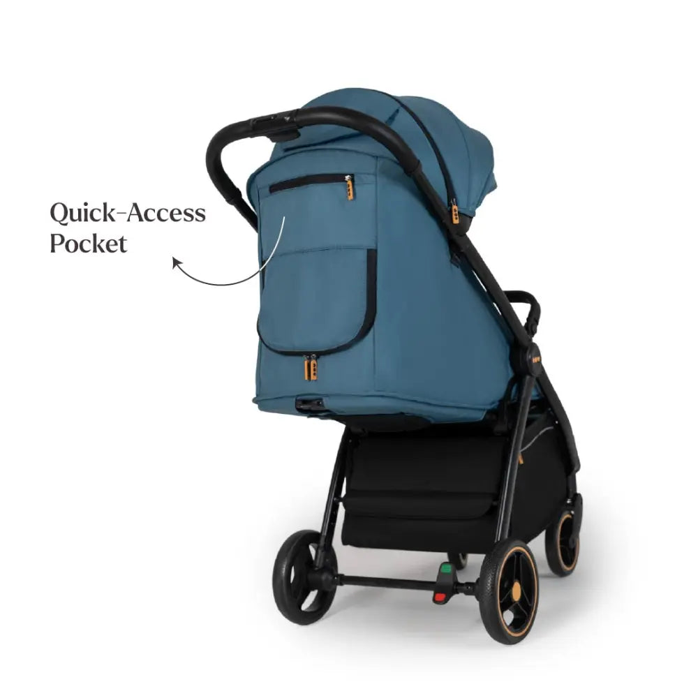 Loopie Hop Travel Friendly Stroller Blue Jade