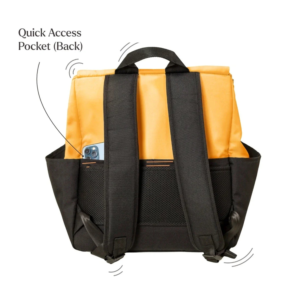 Loopie Robin Diaper Bag Sunset Orange
