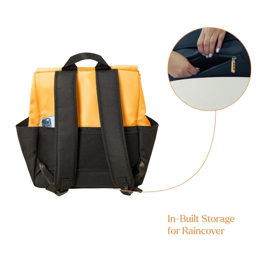 Loopie Robin Diaper Bag Sunset Orange