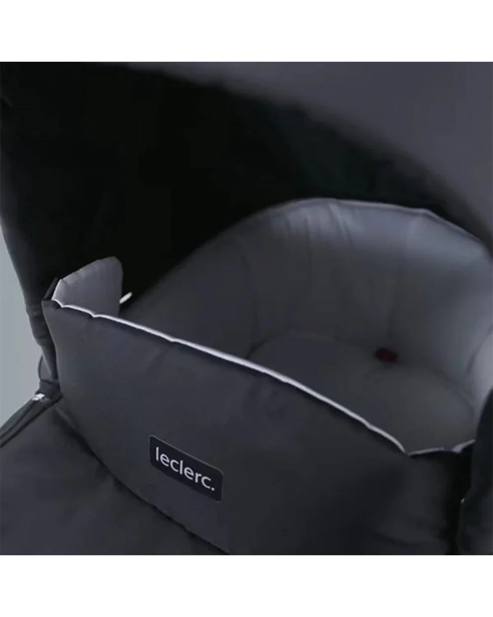 Leclerc Bassinet with 3 Position Recline-Compact Fold-Compatible with all Leclerc Strollers-Adapters Included-For 0 to 6M-Black