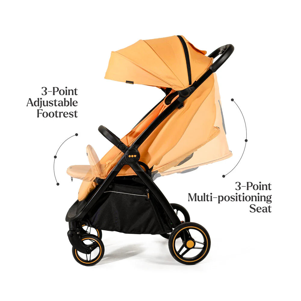 Loopie Hop Travel Friendly Stroller - Orange