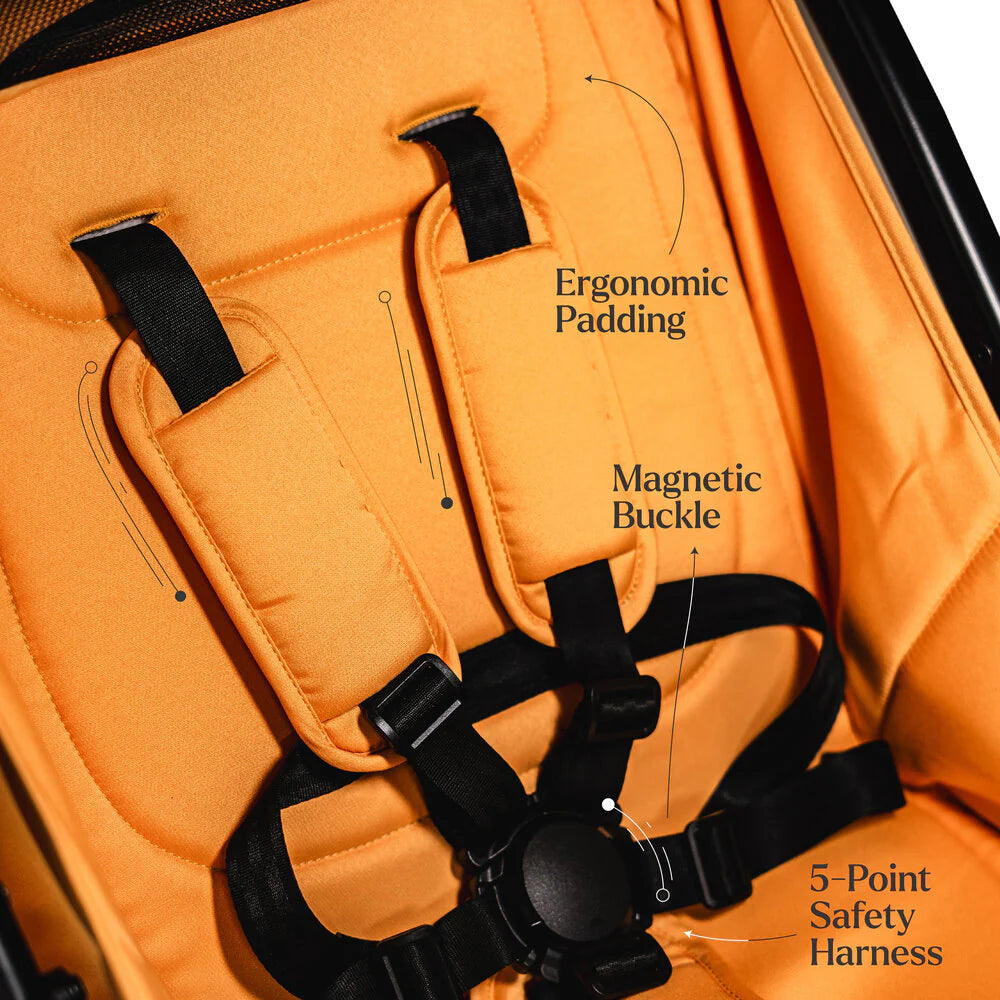 Loopie Hop Travel Friendly Stroller - Orange