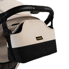 Loopie Organiser Bag ,Baby Stroller Organiser Bag | Universal Fit | Magnetic Closure | Baby Caddy Bag- Ivory
