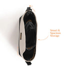 Loopie Organiser Bag ,Baby Stroller Organiser Bag | Universal Fit | Magnetic Closure | Baby Caddy Bag- Ivory
