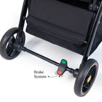 Loopie Hop Travel Friendly Stroller -Olive fern