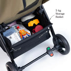 Loopie Hop Travel Friendly Stroller -Olive fern