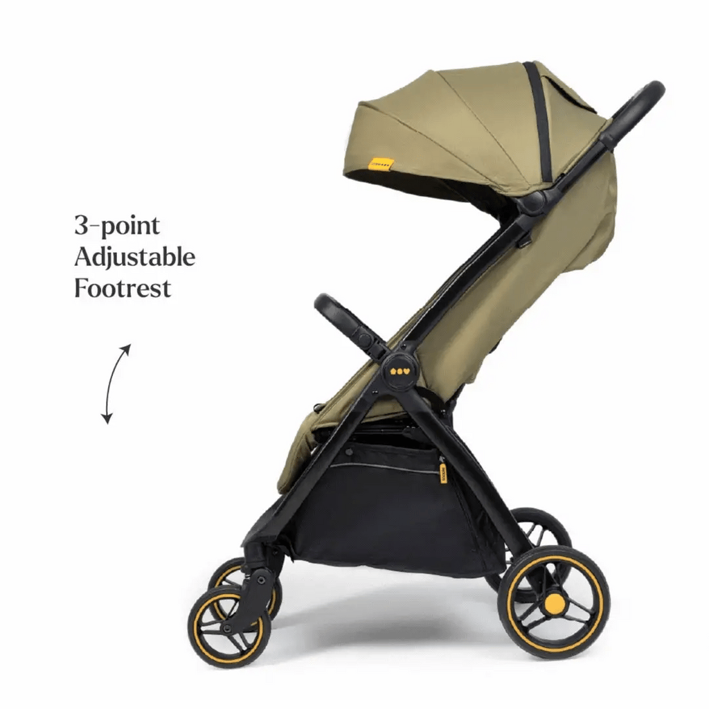 Loopie Hop Travel Friendly Stroller -Olive fern