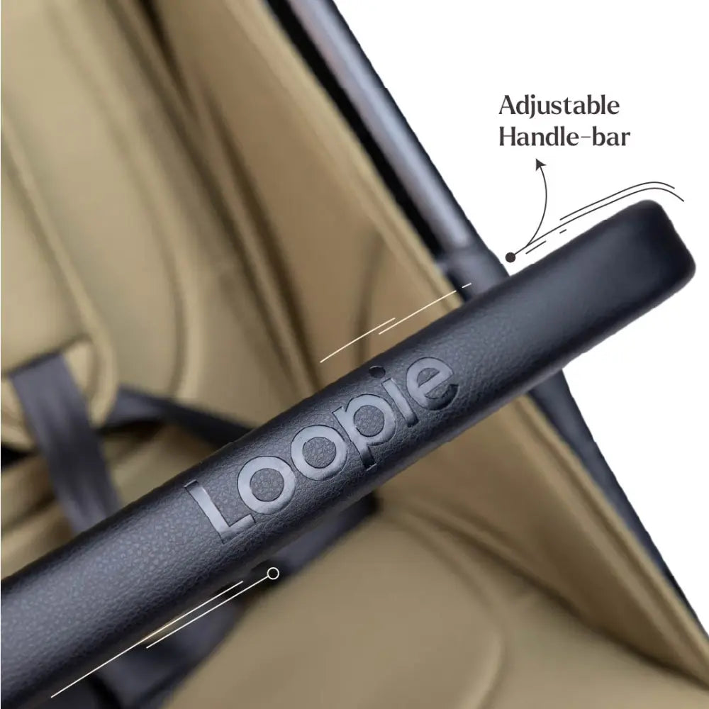 Loopie Hop Travel Friendly Stroller -Olive fern