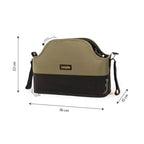 Loopie Organiser Bag ,Baby Stroller Organiser Bag | Universal Fit | Magnetic Closure | Baby Caddy Bag- Olive Fern