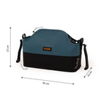 Loopie Organiser Bag ,Baby Stroller Organiser Bag | Universal Fit | Magnetic Closure | Baby Caddy Bag- Blue Jade