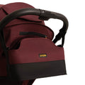 Loopie Organiser Bag ,Baby Stroller Organiser Bag | Universal Fit | Magnetic Closure | Baby Caddy Bag- Maroon Mulberry