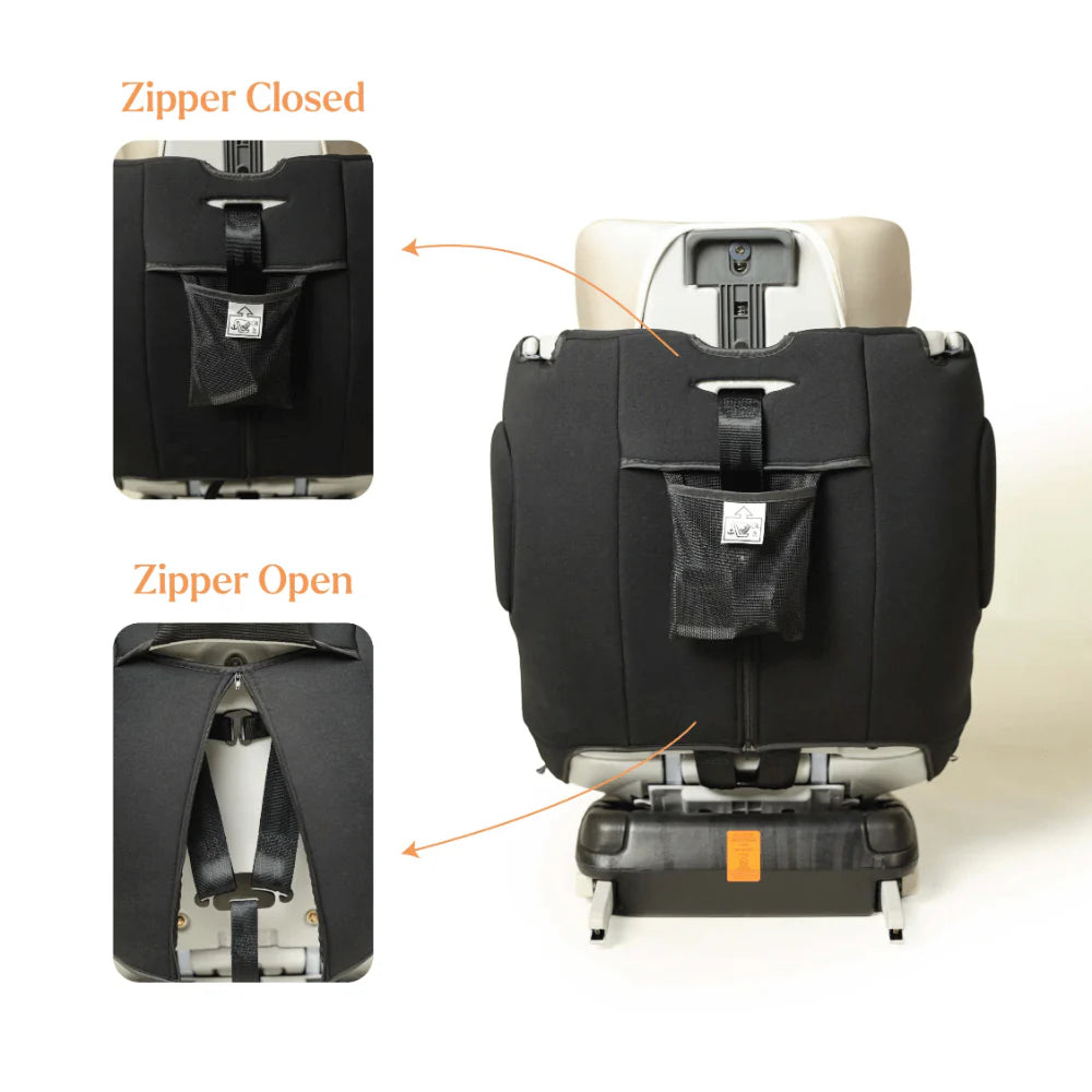 Loopie Lap Car Seat – Black Charcoal