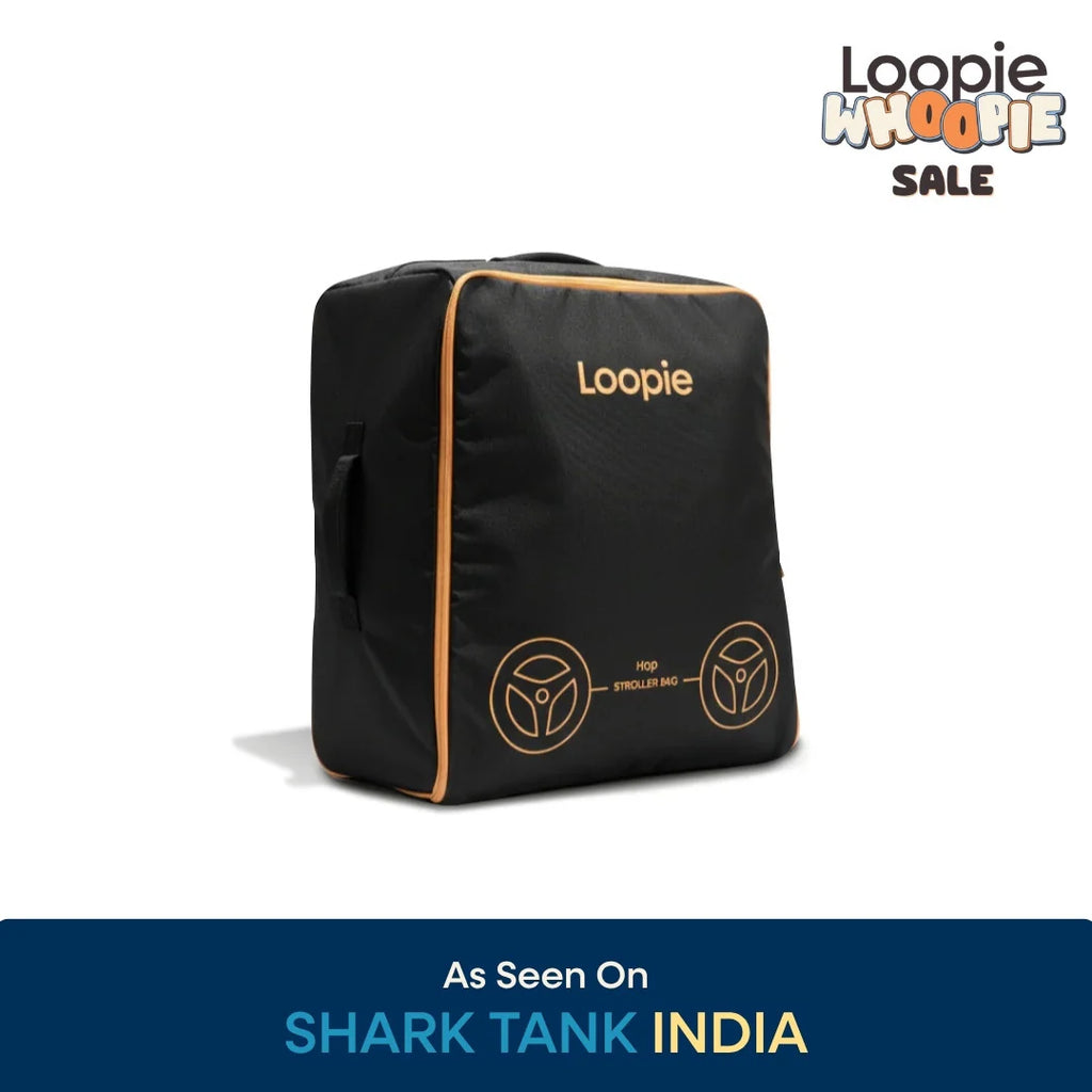 Loopie Hop Stroller Bag Stroller Travel Bag | 90 L | Water Repellent Stroller Cover