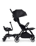 Leclerc Uni Wheeled Board for Strollers-With Adapters-for 2 to 5Y (Upto 25 Kg)-Black