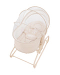 Mastela 4 in 1 Swing & Bassinet-12 Melodies-Adjustable Backrest-5 Points Harness-Breathable Mesh Sides & Soft Headrest-For 0 to 36M (Upto 15 Kg)-Bronze