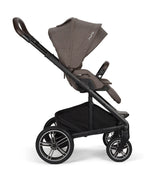 Nuna MIXX Next Baby Stroller-Height Adjustable Parent Handle Bar-All Terrain Big Rear Wheels-Includes Rain Cover & Post Adaptors-2 Years Warranty-Pram for 0 to 4Y (Upto 22 Kg)-Chestnut - diapers2toys