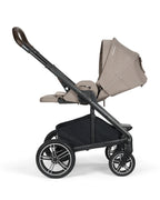 Nuna MIXX Next Baby Stroller-Height Adjustable Parent Handle Bar-All Terrain Big Rear Wheels-Includes Rain Cover & Post Adaptors-2 Years Warranty-Pram for 0 to 4Y (Upto 22 Kg)-Chateau - diapers2toys