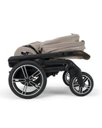 Nuna MIXX Next Baby Stroller-Height Adjustable Parent Handle Bar-All Terrain Big Rear Wheels-Includes Rain Cover & Post Adaptors-2 Years Warranty-Pram for 0 to 4Y (Upto 22 Kg)-Chateau - diapers2toys