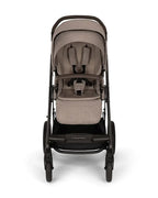 Nuna MIXX Next Baby Stroller-Height Adjustable Parent Handle Bar-All Terrain Big Rear Wheels-Includes Rain Cover & Post Adaptors-2 Years Warranty-Pram for 0 to 4Y (Upto 22 Kg)-Cedar - diapers2toys