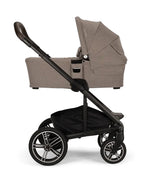 Nuna MIXX Next Baby Stroller-Height Adjustable Parent Handle Bar-All Terrain Big Rear Wheels-Includes Rain Cover & Post Adaptors-2 Years Warranty-Pram for 0 to 4Y (Upto 22 Kg)-Cedar - diapers2toys