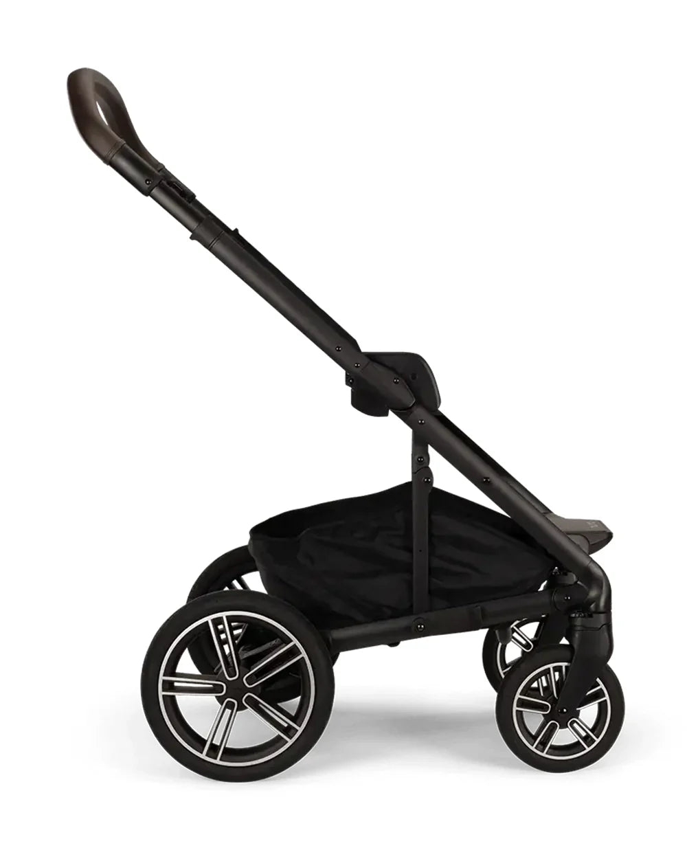 Nuna MIXX Next Baby Stroller-Height Adjustable Parent Handle Bar-All Terrain Big Rear Wheels-Includes Rain Cover & Post Adaptors-2 Years Warranty-Pram for 0 to 4Y (Upto 22 Kg)-Cedar - diapers2toys