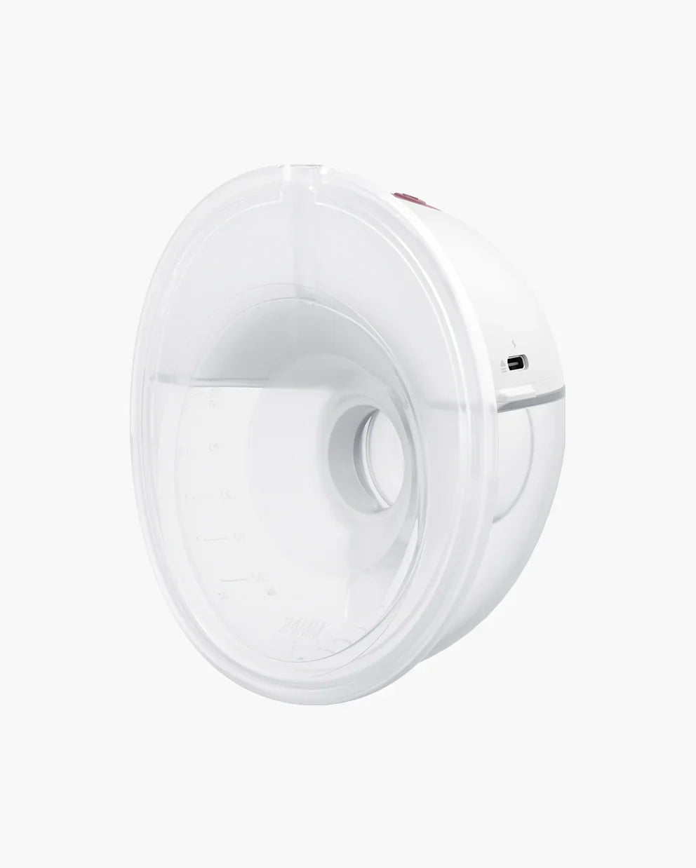 Momcozy All-in-one M5 Wearable Single Electric Breast Pump - Painless Pumping - Portable - 3 Modes & 9 Suction Levels - Rechargeable - Cozy Red