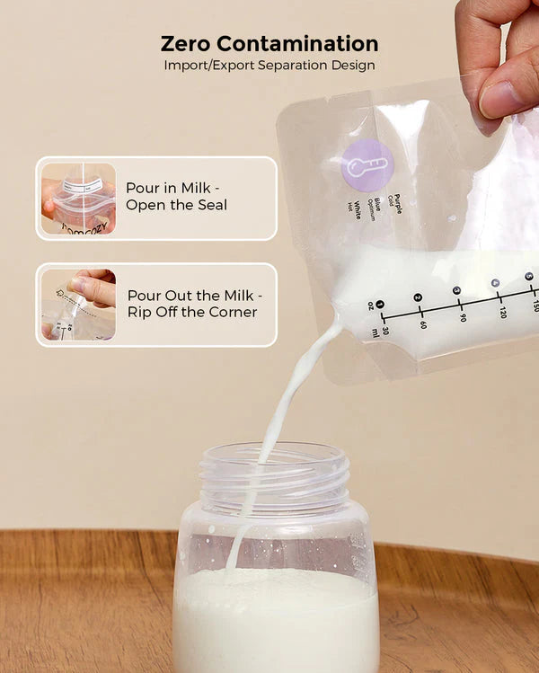 Momcozy Breastmilk Storage Bags 50 Count