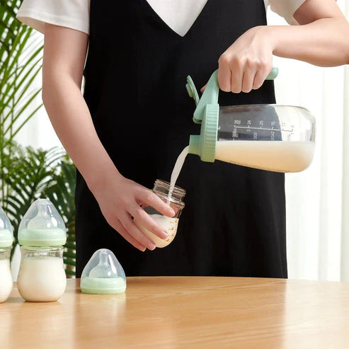 Momcozy Breast Milk Storage Container - Green