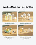 Momcozy KleanPal Pro Baby Bottle Washer and Sterilizer-Fast Steam Cleaning & One-Touch Operation-9 Cleaning Modes