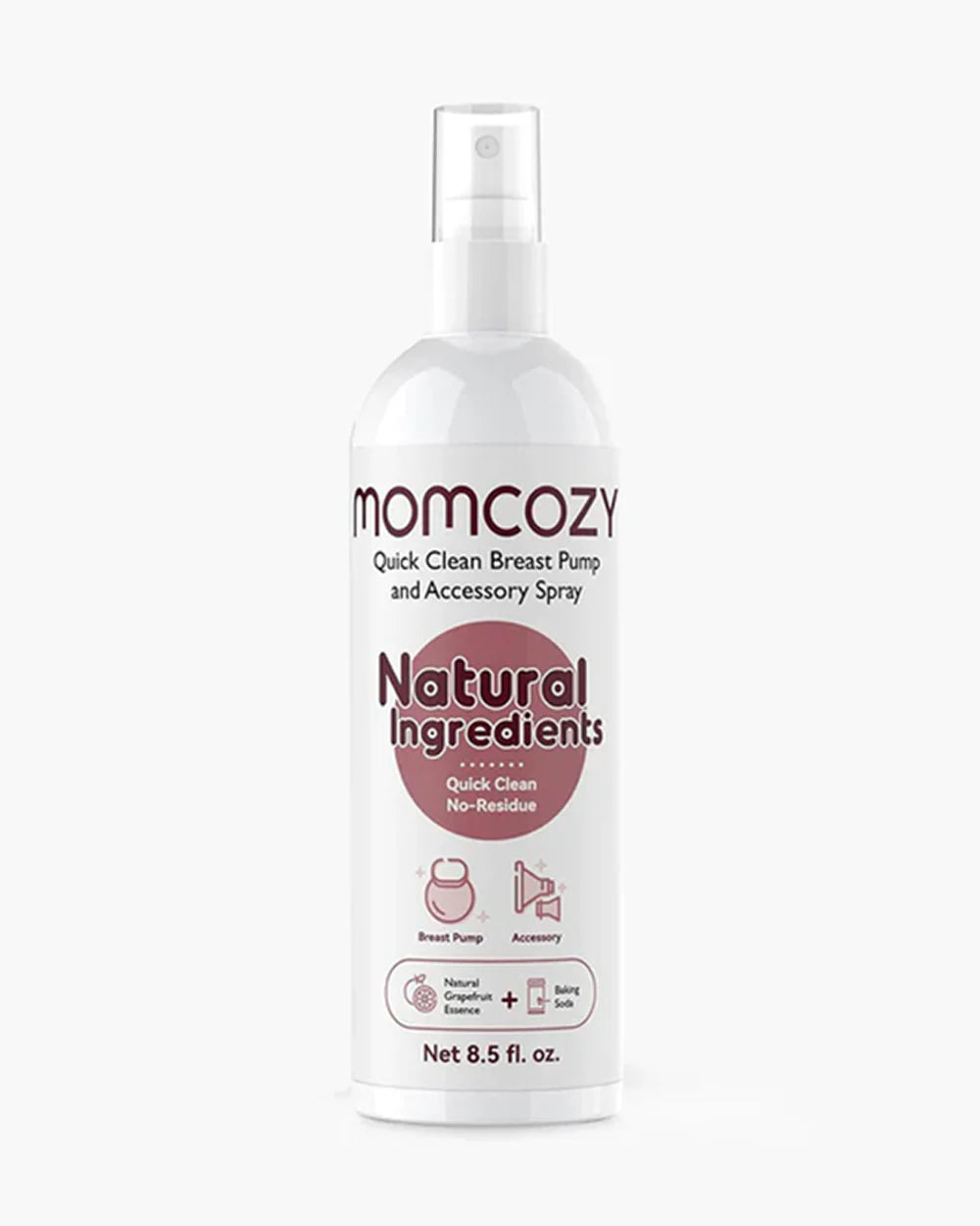 Momcozy Portable Breast Pump & Accessory Spray-Natural Ingredients-250ml