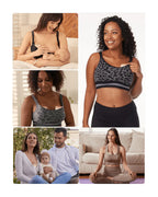 Momcozy S12 Pro Wearable 3 Modes & 9 Levels Electric Breast Pump-For Easy Pumping-Portable with soft double sealed flange-24mm-Smart Display-Pack of 2-Oing