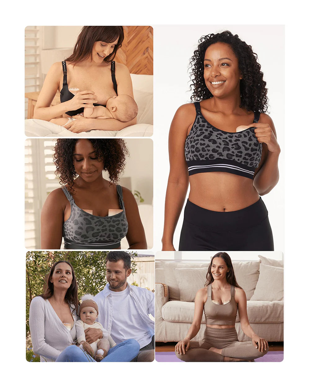 Momcozy S12 Pro Wearable 3 Modes & 9 Levels Electric Breast Pump-For Easy Pumping-Portable with soft double sealed flange-24mm-Smart Display-Pack of 2-Oing