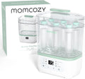 Momcozy Electric Bottle Sterilizer & Dryer - 8-in-1 Multi-Function - Large Capacity - Auto Shut Off - Safe & Efficient