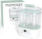 Momcozy Electric Bottle Sterilizer & Dryer - 8-in-1 Multi-Function - Large Capacity - Auto Shut Off - Safe & Efficient
