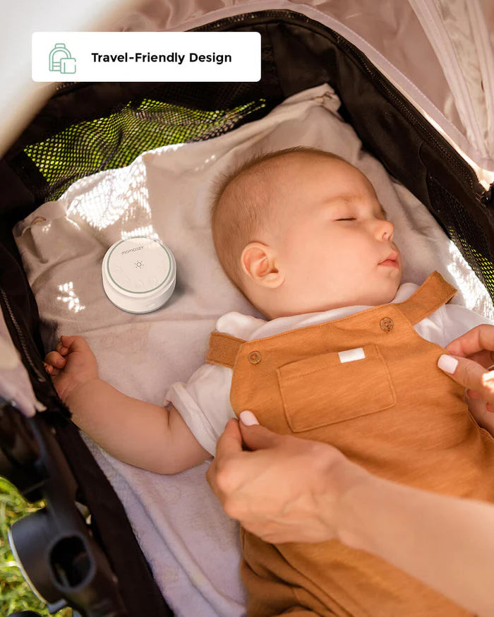 Momcozy Portable White Noise Baby Sound Machine - Cold Light